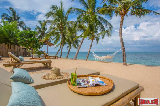 Fantastic Four Bedroom Beachfront Pool Villa for Sale in Bang Po-5