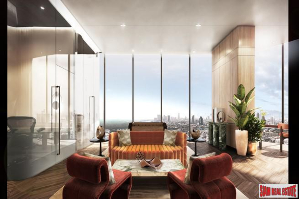 New High-Rise Condo at Rama 4 Road Managed DUSIT Group World Leading Luxury Hotel Brand - 3 Bed Units-13