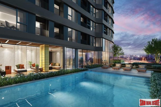 New High-Rise Condo at Rama 4 Road Managed DUSIT Group World Leading Luxury Hotel Brand - Studio Units-5