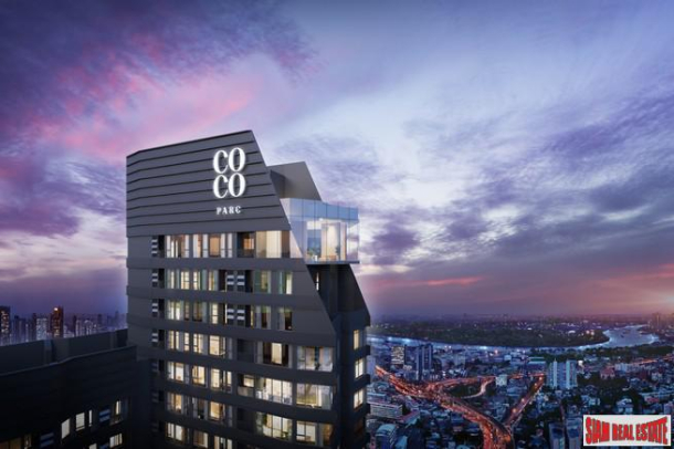 New High-Rise Condo at Rama 4 Road Managed DUSIT Group World Leading Luxury Hotel Brand - 2 Bed Penthouse Units-1