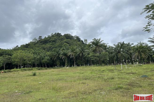 Nice 2 Rai Land Plot with Mountain Views for Sale in Great Ao Nang Location-1