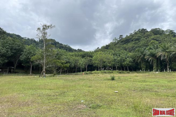 Nice 2 Rai Land Plot with Mountain Views for Sale in Great Ao Nang Location-2