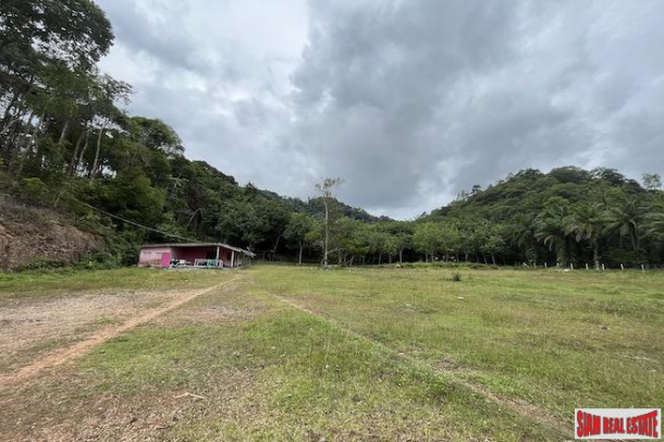 Nice 2 Rai Land Plot with Mountain Views for Sale in Great Ao Nang Location-5