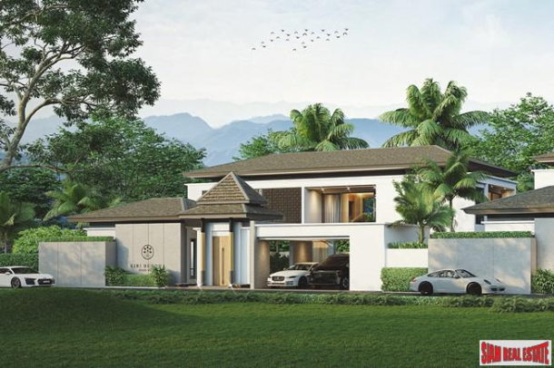 New 2-4 Bedroom Bali-style Pool Villas for Sale Near Big Buddha in Chalong-12