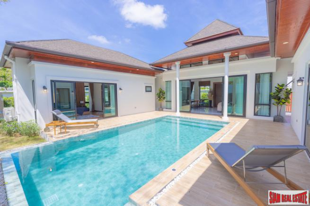 New 2-4 Bedroom Bali-style Pool Villas for Sale Near Big Buddha in Chalong-14