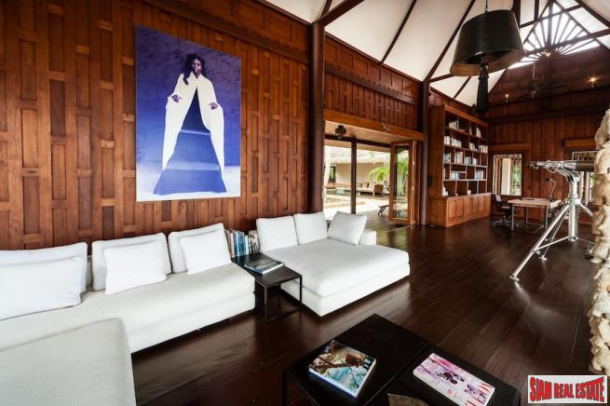 Ultra Luxury 7 Bed Villa on 6 Rai of Ocean View Land at Taling Ngam, Koh Samui-30
