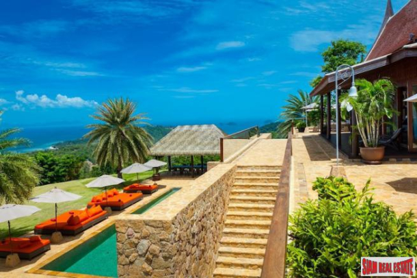 Ultra Luxury 7 Bed Villa on 6 Rai of Ocean View Land at Taling Ngam, Koh Samui-9