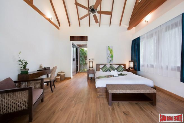 Baan Chao Lay | Beachfront 5 Bed Villa at Lipa Noi, North West, Koh Samui-12