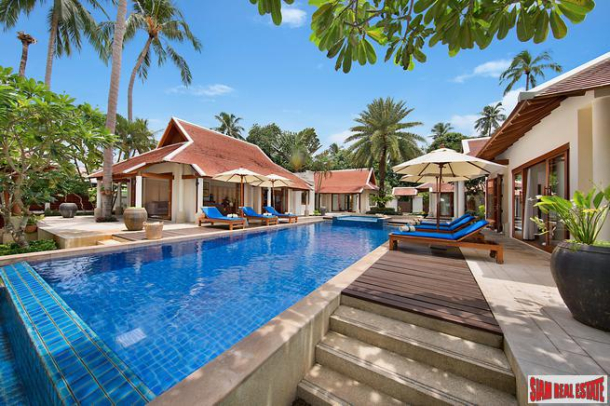 Baan Chao Lay | Beachfront 5 Bed Villa at Lipa Noi, North West, Koh Samui-2