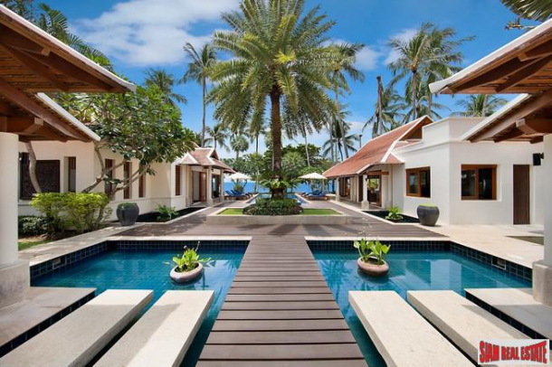 Baan Chao Lay | Beachfront 5 Bed Villa at Lipa Noi, North West, Koh Samui-3