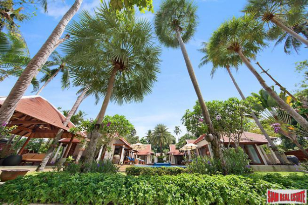 Baan Chao Lay | Beachfront 5 Bed Villa at Lipa Noi, North West, Koh Samui-7