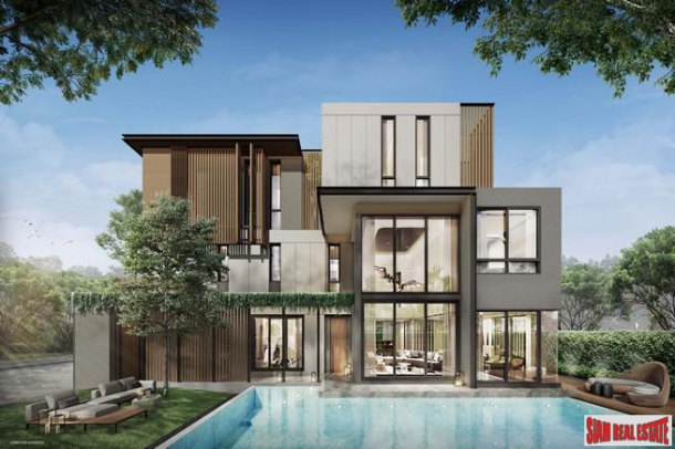 Boutique Estate of Luxury 4 Bed Homes with Private Pools in a Secure Estate at Udomsuk, Sukhumvit 103-1