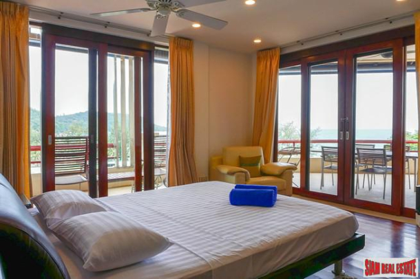 Kata Noi Seaview Residence | 3 Bed 220 sqm Sea View Apartment for Rent in 2 mins walk to the Beach-15