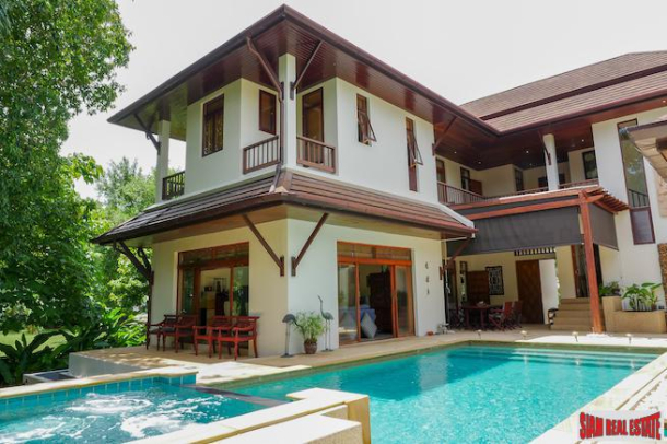 Baan Prangthong | Beautiful Two Storey Four Bedroom  Pool Villa for Sale in Chalong-1