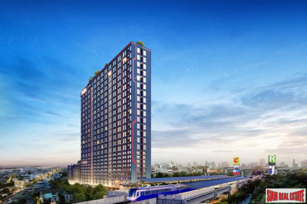 New High Rise of Loft Condos Connected to BTS with Sea and River Views near the City and the Beach at Samut Prakan, Bangkok - 1 Bed Plus 34.5 Sqm Units-2
