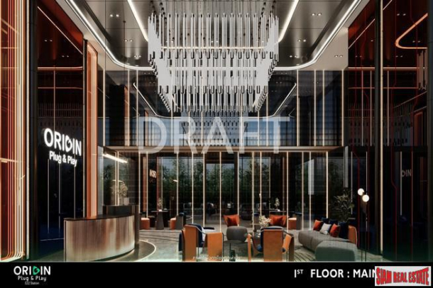 New High Rise of Loft Condos Connected to BTS with Sea and River Views near the City and the Beach at Samut Prakan, Bangkok - 1 Bed Plus 34.5 Sqm Units-5