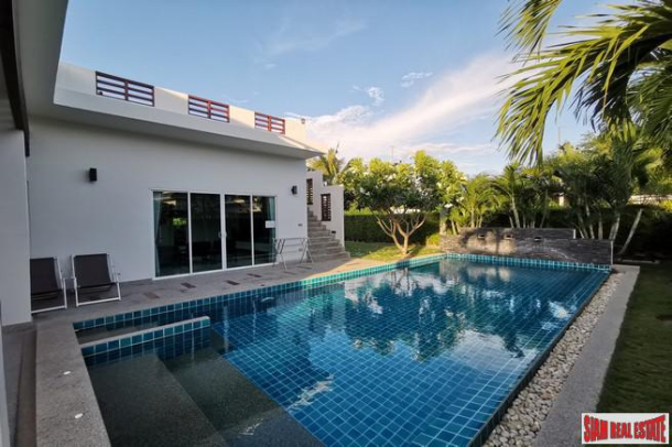 Sivana Gardens | 3 Bed Furnished Pool Villa with Roof Terrace for Sale in Secure Estate at South Hua Hin-17