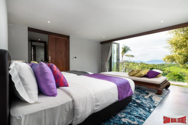 Beautiful Six Bedroom Luxury Sea View Villa for Sale  in Bophut-12