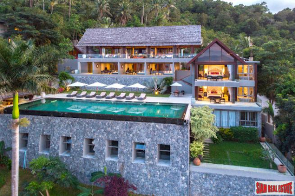 Beautiful Six Bedroom Luxury Sea View Villa for Sale  in Bophut-14