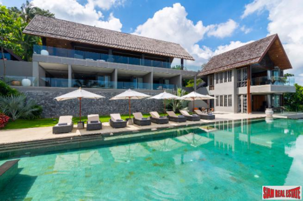 Beautiful Six Bedroom Luxury Sea View Villa for Sale  in Bophut-4