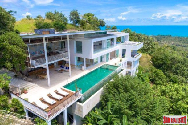 Ultra Luxury  Five Bedroom Sea View Villa for Sale in Thong Krut-1