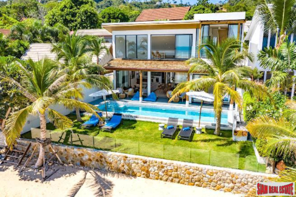 Modern Five Bedroom Beachfront Villa For Sale in Bang Por-1