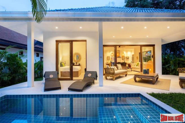 Modern Tropical  Three Bedroom Pool Villa for Sale in Bophut-23