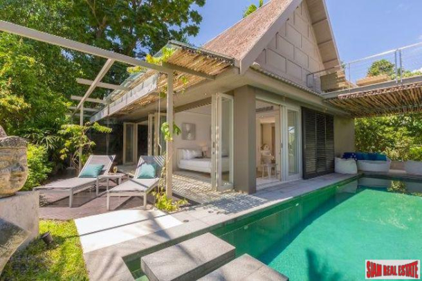 Three Bedroom Pool Villa for Sale on on the Beach at Taling Ngam Headland-1