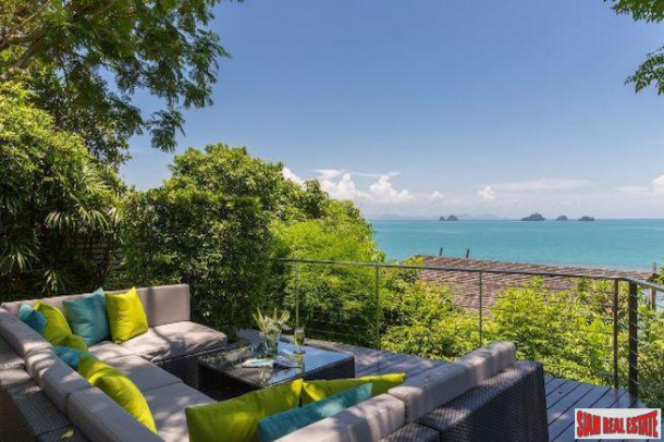 Three Bedroom Pool Villa for Sale on on the Beach at Taling Ngam Headland-19