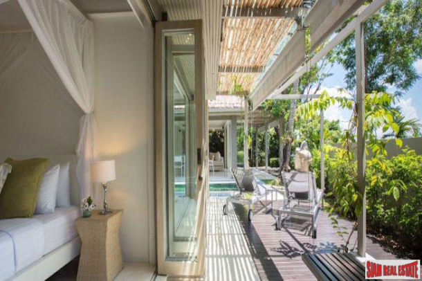 Three Bedroom Pool Villa for Sale on on the Beach at Taling Ngam Headland-5