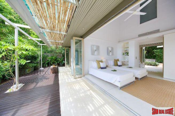 Three Bedroom Pool Villa for Sale on on the Beach at Taling Ngam Headland-7