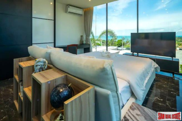 Ultra Modern Three Bedroom Sea View Pool Villa for Sale Near Choeng Mon Beach-2