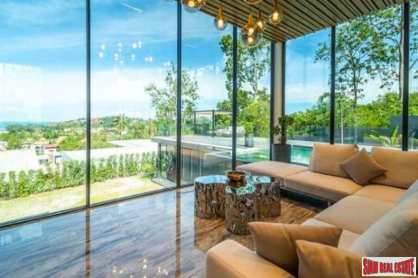 Ultra Modern Three Bedroom Sea View Pool Villa for Sale Near Choeng Mon Beach-9