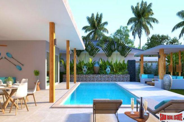New Tropical Pool Villas for Sale in Lamai | 2, 3 & 4 Bedrooms Available-2