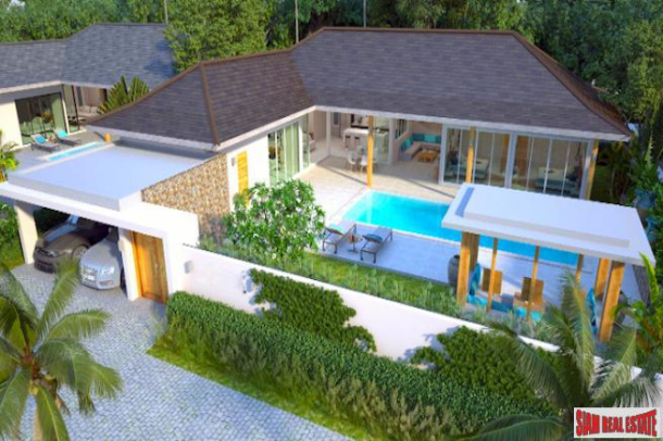 New Tropical Pool Villas for Sale in Lamai | 2, 3 & 4 Bedrooms Available-9