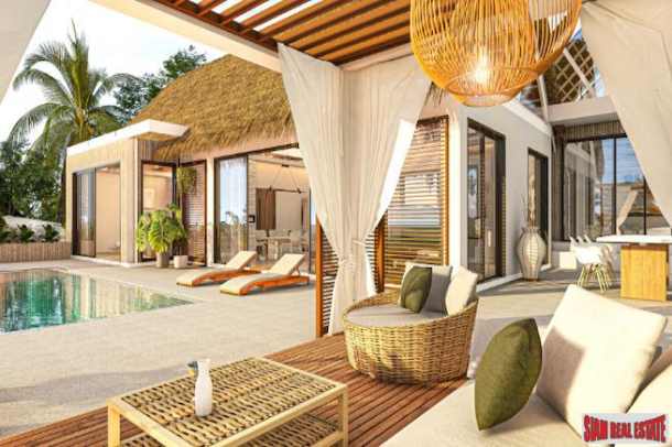 Eco-Friendly 3-4 Bed Sea View Villas for Sale  in North Koh Phangan-6