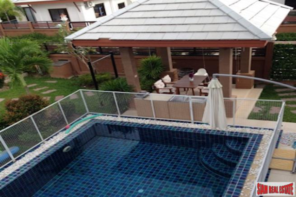 Baan Dusit Pattaya Park.| Spacious Two Storey, Three Bedroom House with Pool for Rent in Pattaya City-2
