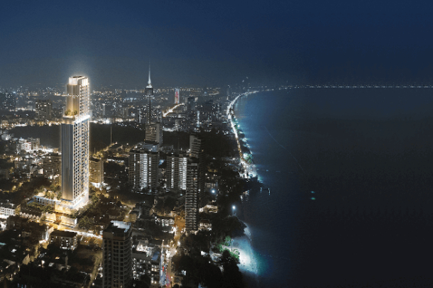 New Premium High-Rise Condo with Full Facilities and Panoramic Sea Views at Next to the Beach at Pratumnak - Studio Units-2