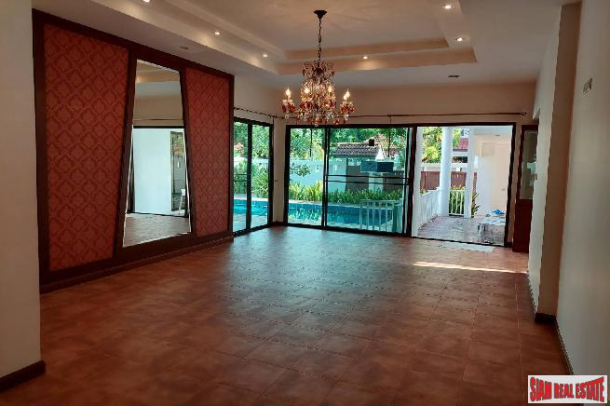 Large 4 Bed Detached House for Rent with Swimming Pool in ThongLor-7