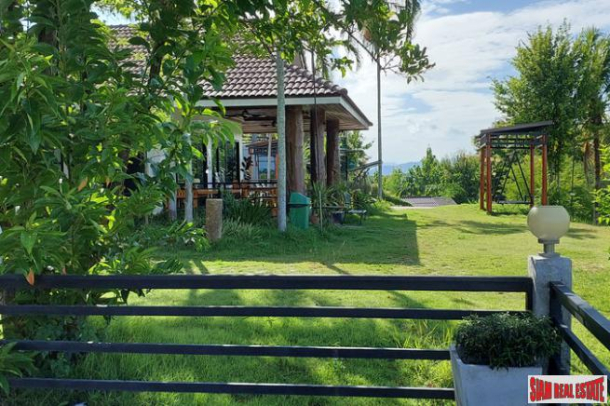 Resort Ranch, Outdoor Aventure Park with House, Bungalows, Vegetable Garden, Coffee Shop and Business for Sale at Denchai District, Phrae Province, Thailand-11