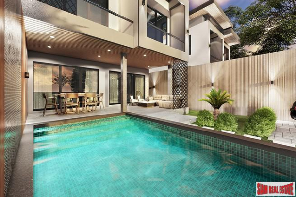 New Secure Estate of 3-5 Bed Pool Villas Nearing Completion in Excellent Location at Jomtien, Pattaya City - 3 Bed Units-21