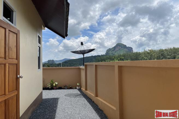 Three Bedroom Hilltop House with Pool & Great Mountain Views for Sale in Ao Nang-15