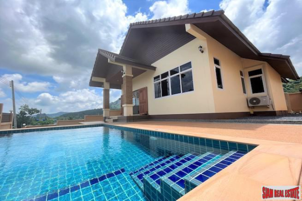 Three Bedroom Hilltop House with Pool & Great Mountain Views for Sale in Ao Nang-2