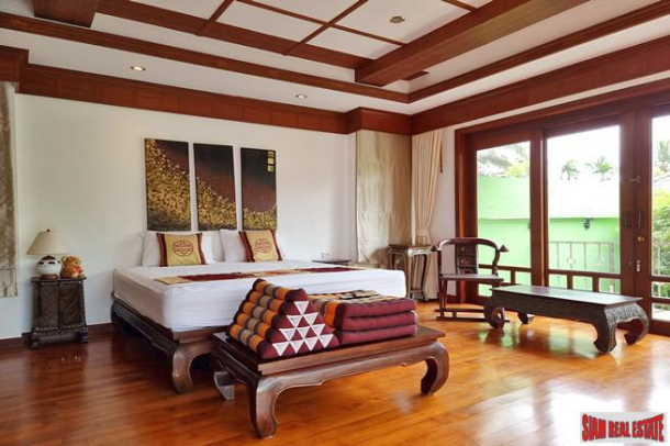 Thai Style Three Bedroom Pool Villa For Rent in Rawai-17