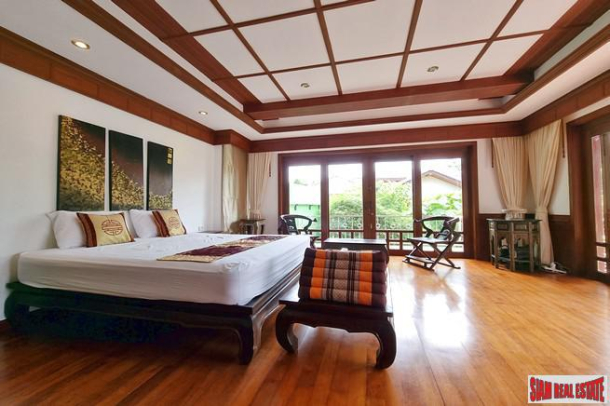 Thai Style Three Bedroom Pool Villa For Rent in Rawai-18