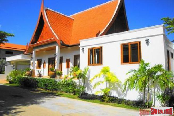 Thai Style Three Bedroom Pool Villa For Rent in Rawai-3