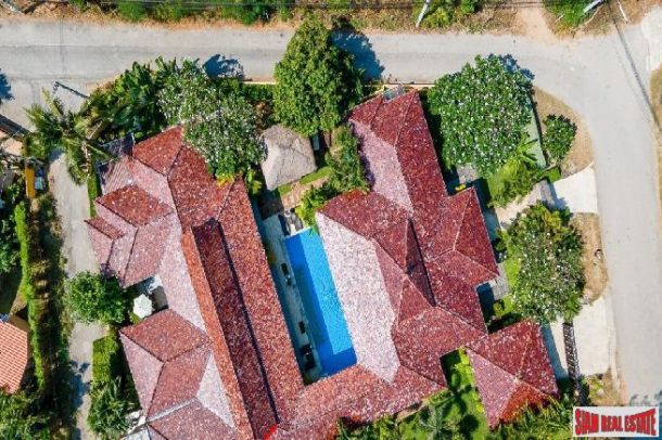 High Quality Resort Style 5 Bed Resort Style Villa with Large Private Pool and Tropical Gardens at Hua Hin-2