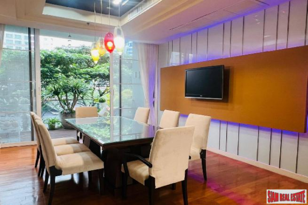 Domus Condominium | Ultra Luxury 4 + 1 Unit Partly Furnished with Green Views at Sukhumvit 18, Asoke-17
