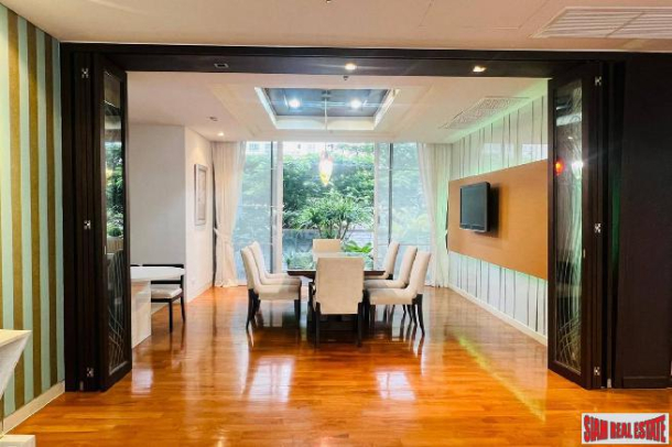 Domus Condominium | Ultra Luxury 4 + 1 Unit Partly Furnished with Green Views at Sukhumvit 18, Asoke-18