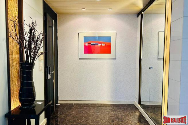 Domus Condominium | Ultra Luxury 4 + 1 Unit Partly Furnished with Green Views at Sukhumvit 18, Asoke-20